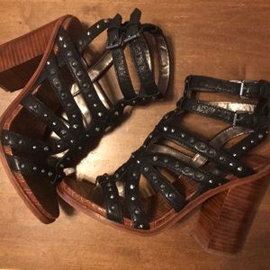 Black Sam Edelman Gladiator Sandal